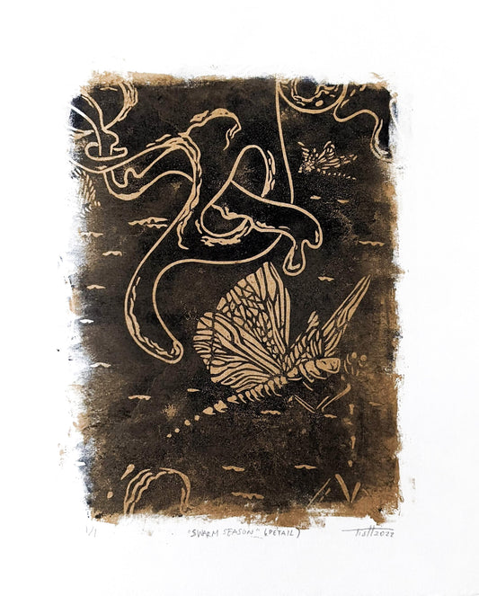 Relief Print | Dragonfly