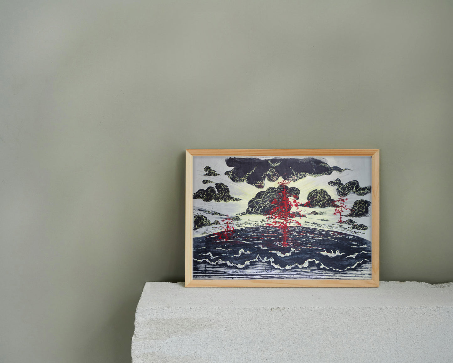 A4 Print Oil & Water